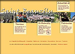 Site internet de la commune de Saint-Beauzély